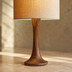 Liora - Tapered Wood Table Lamp