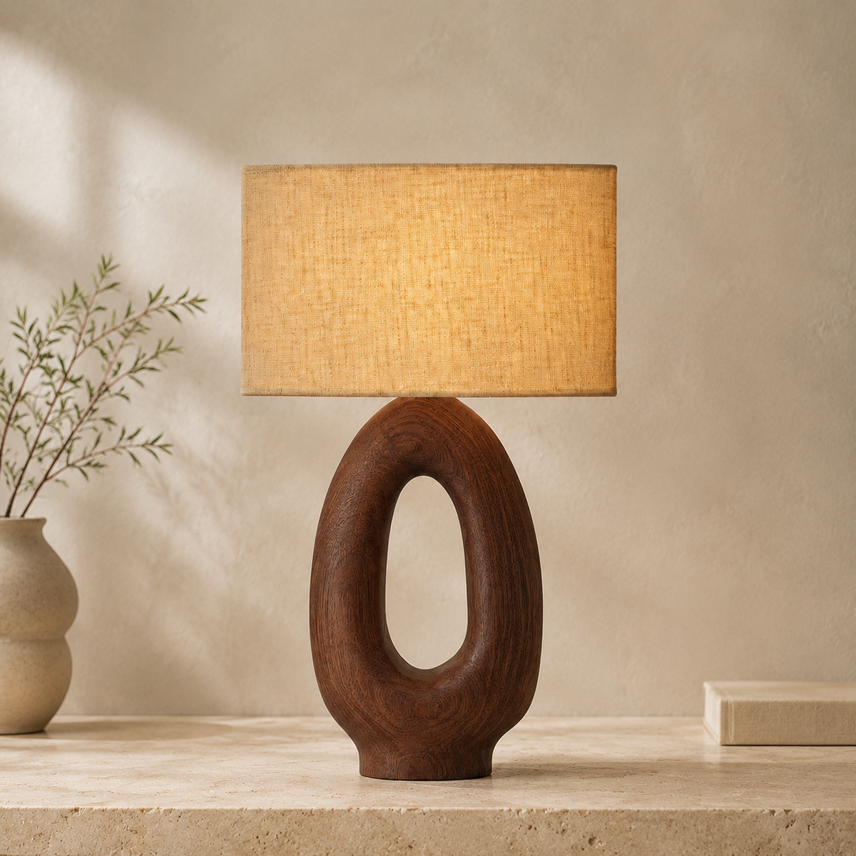 Halo - Oval Loop Table Lamp