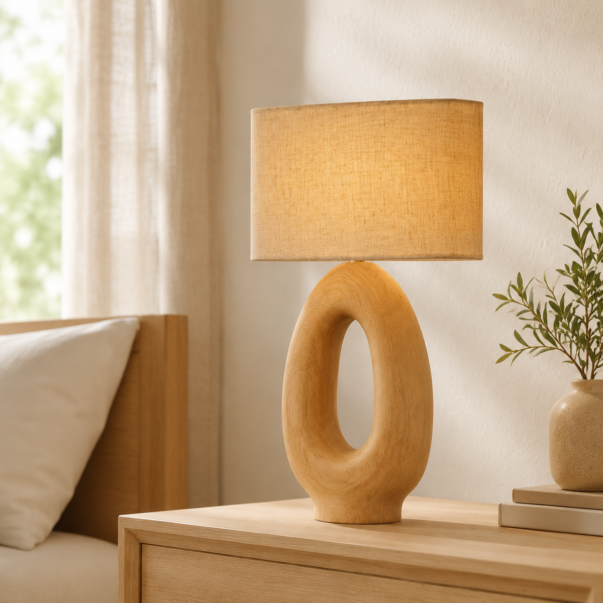 Halo - Oval Loop Table Lamp