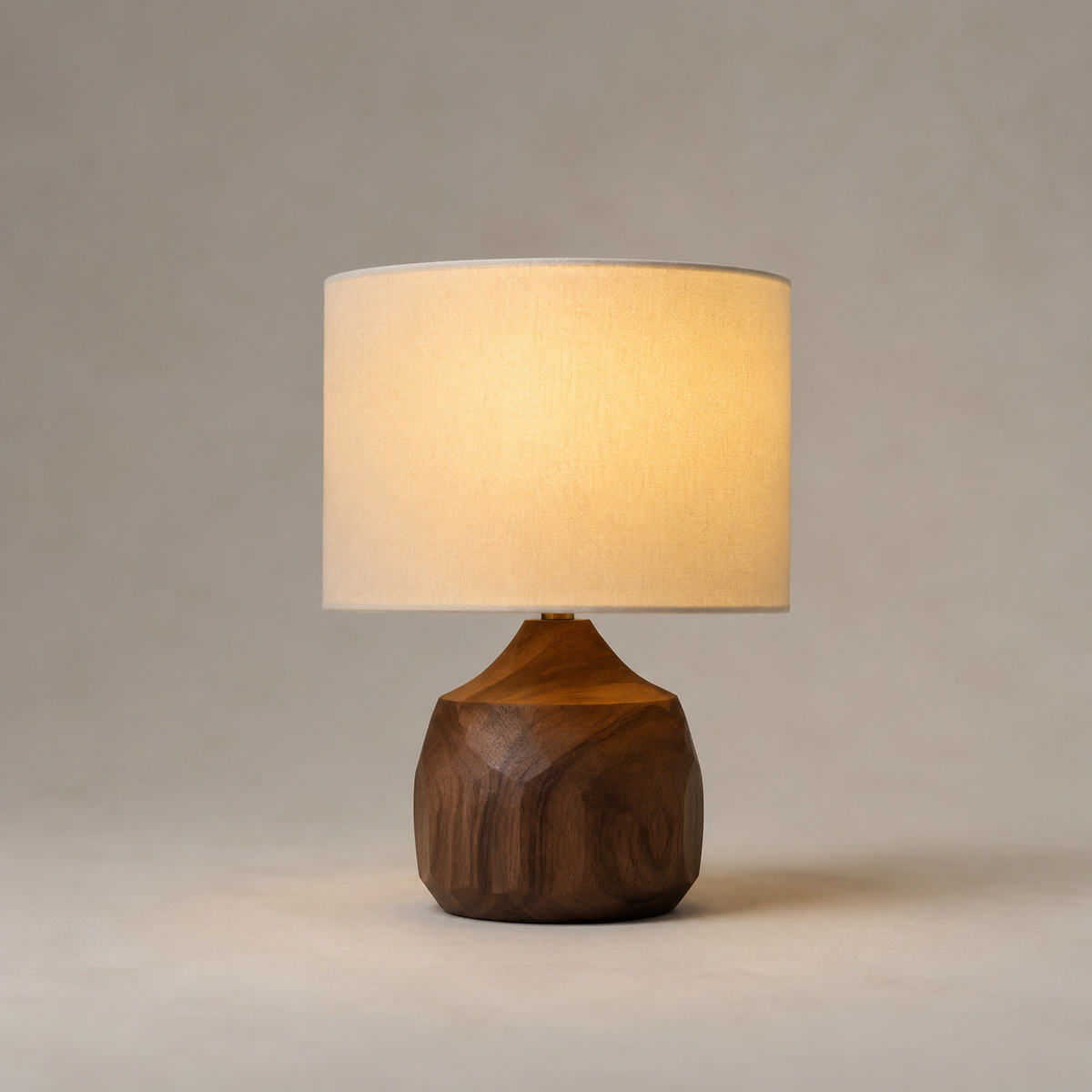 Morrow - Small Wood Bedside Lamp