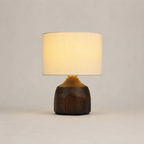 Morrow - Small Wood Bedside Lamp