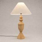 Elowen - Turned Wood Table Lamp