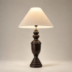 Elowen - Turned Wood Table Lamp