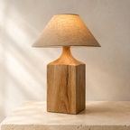 Mesa - Block Wood Table Lamp