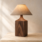 Mesa - Block Wood Table Lamp