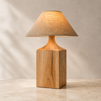 Mesa - Block Wood Table Lamp