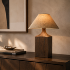 Mesa - Block Wood Table Lamp