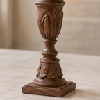 Aurelia - Traditional Carved Wood Table Lamp