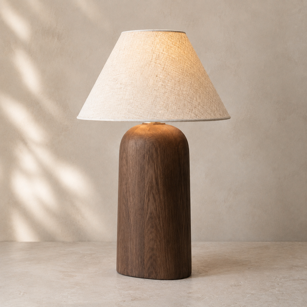Drift - Organic Wood Table Lamp