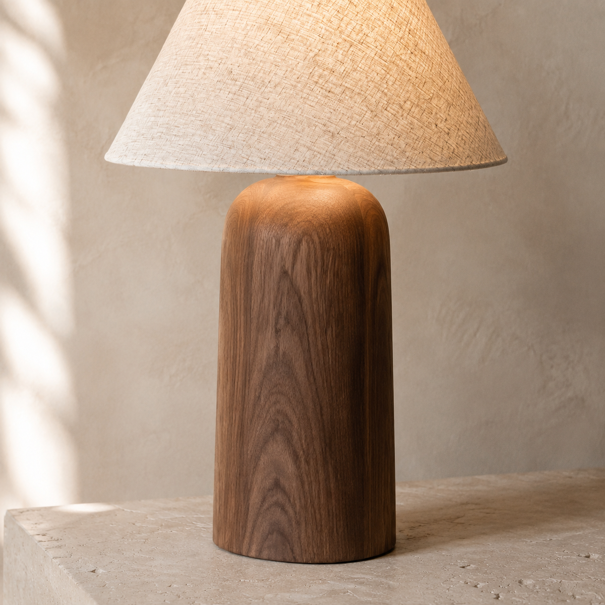 Drift - Organic Wood Table Lamp