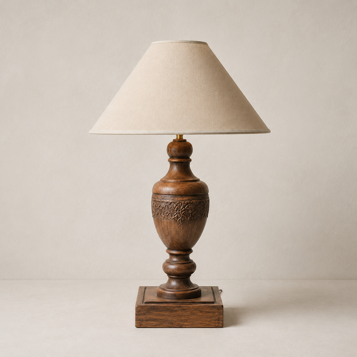 Regent - Carved Urn Table Lamp