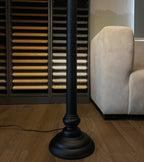 Kanso No. 02 Sculptural Wood Floor Lamp