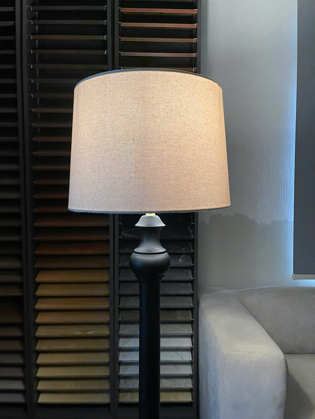 Kanso No. 02 Sculptural Wood Floor Lamp