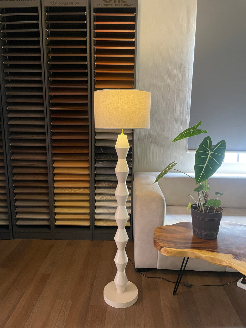 Arbor No. 01 Handcrafted Wood Table Lamp