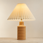 Bracken - Sculptural Wood Table Lamp