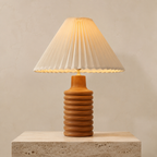 Bracken - Sculptural Wood Table Lamp