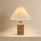 Bracken - Sculptural Wood Table Lamp
