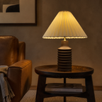 Bracken - Sculptural Wood Table Lamp