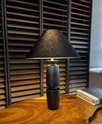 Axis - Stacked Wood Table Lamp